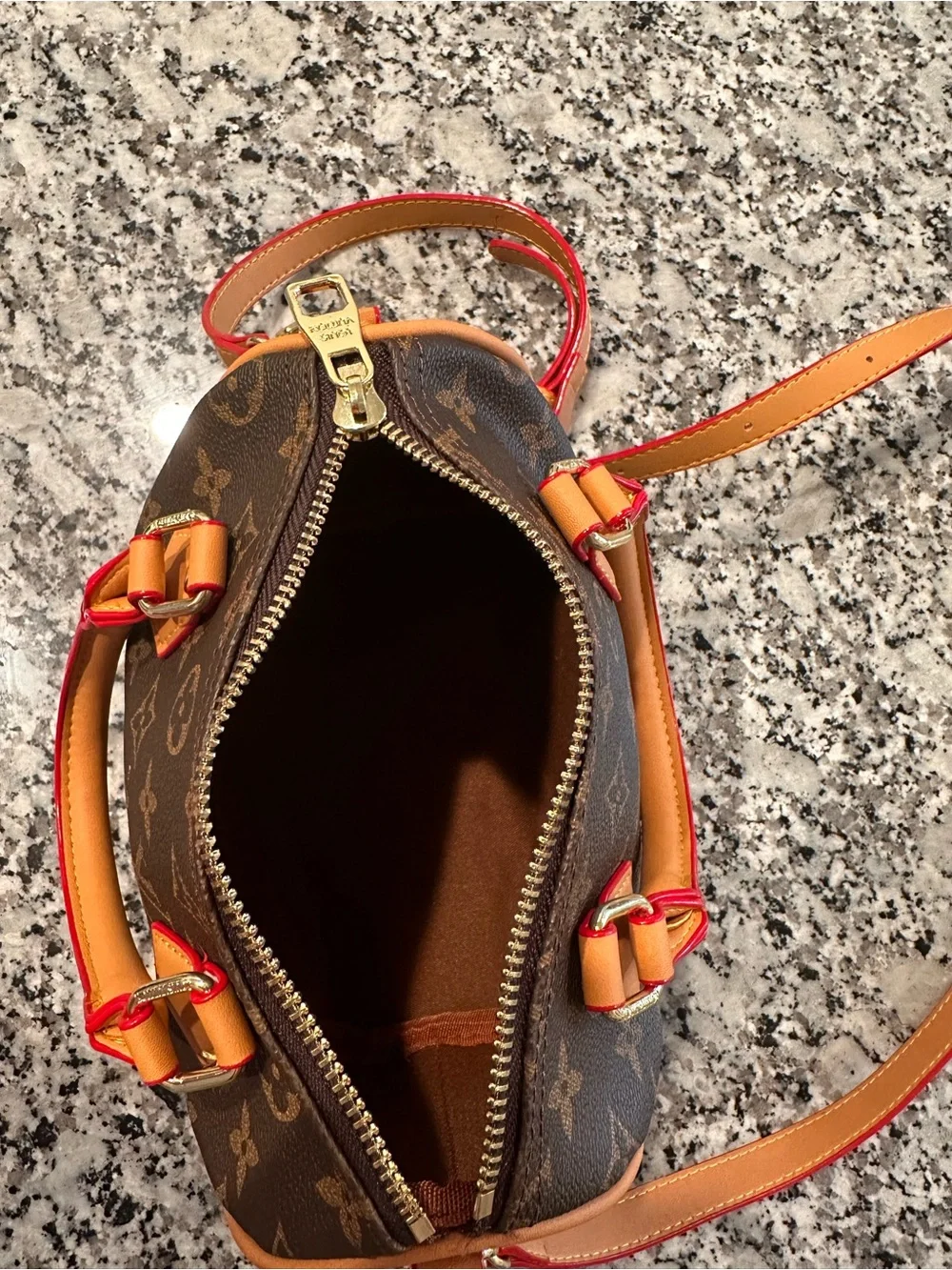 Louis Vuitton Brown Monogram Speedy